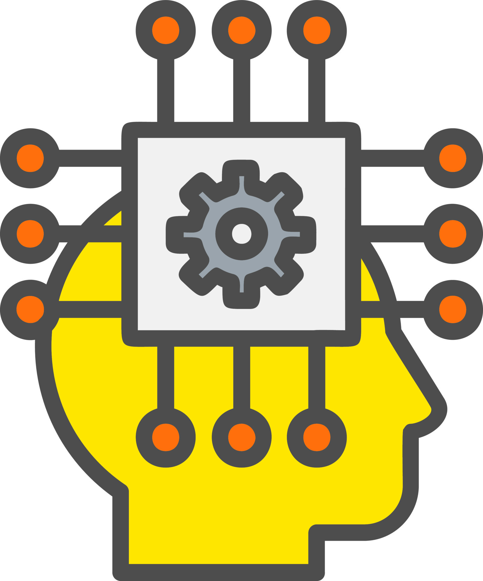 Artificial Intelligence Vector Icon 15556907 Vector Art at Vecteezy