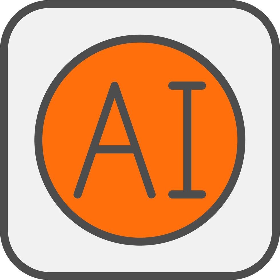 icono de vector de ai