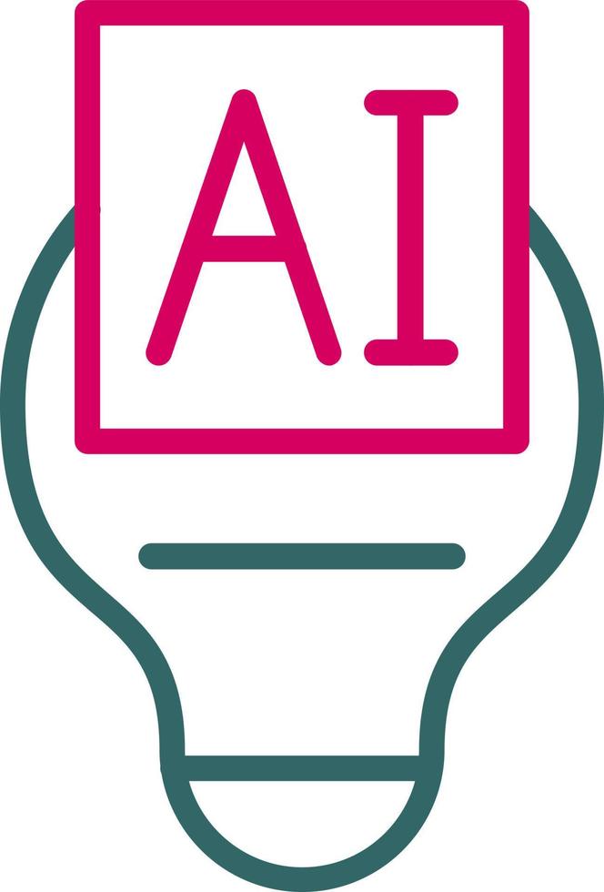 Artificial Intelligence Vector Icon