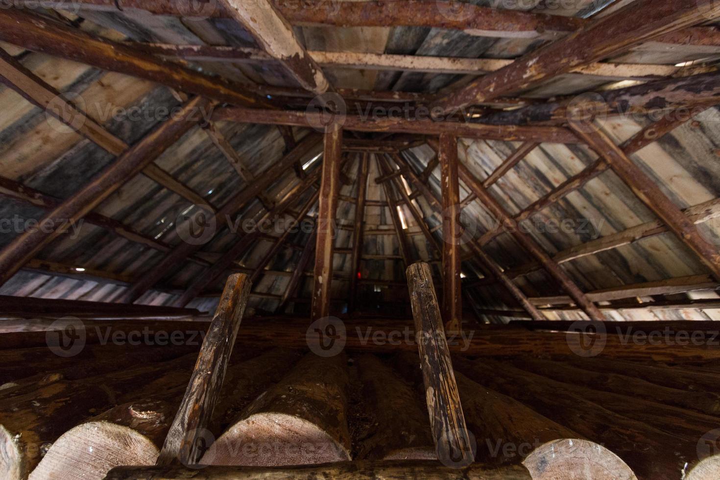 Interior of an Abandoned House photo