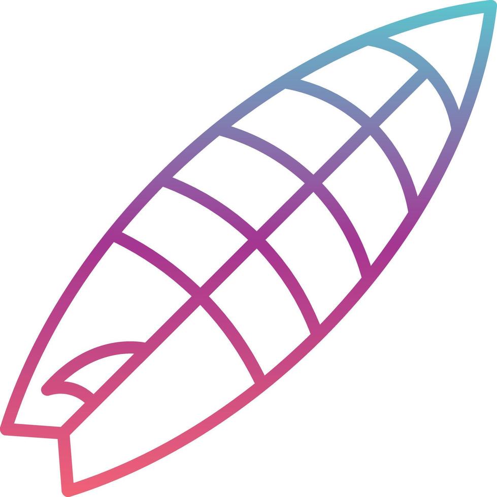Surf Board Vector Icon