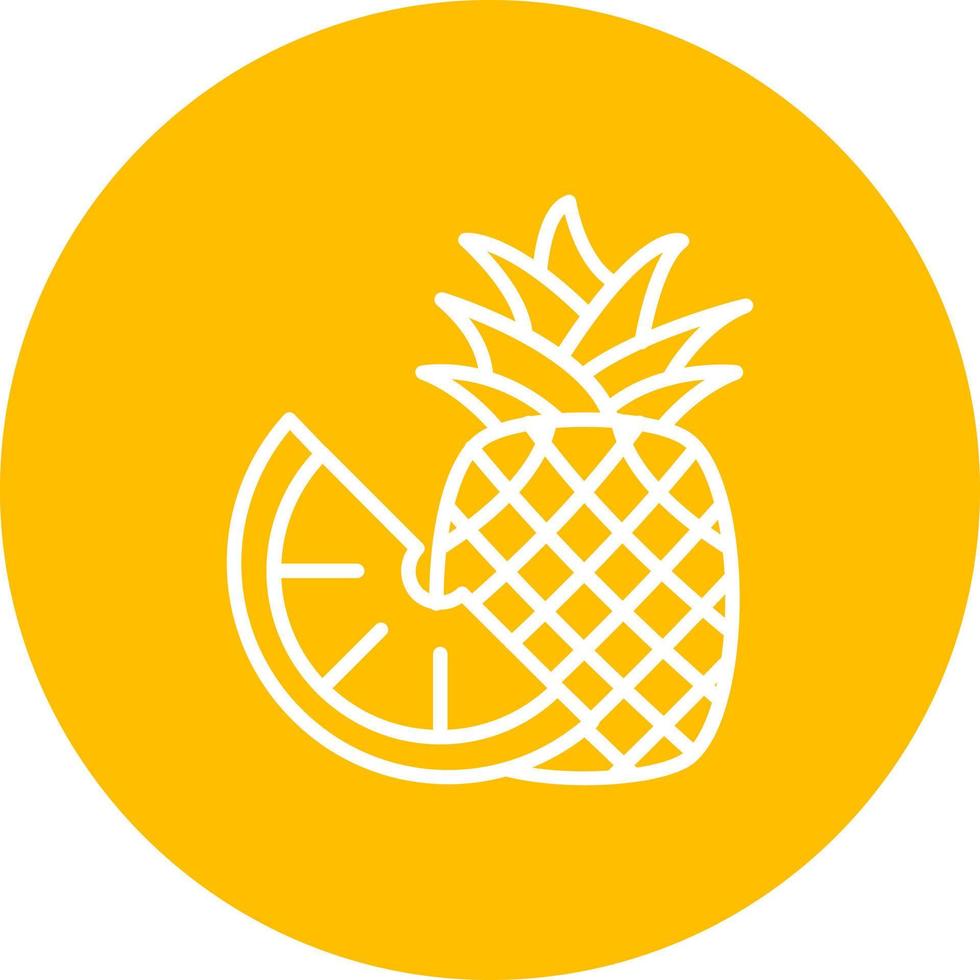 Pine Apple Vector Icon