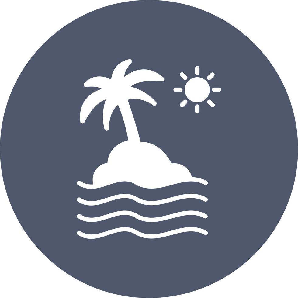 Beach Vector Icon