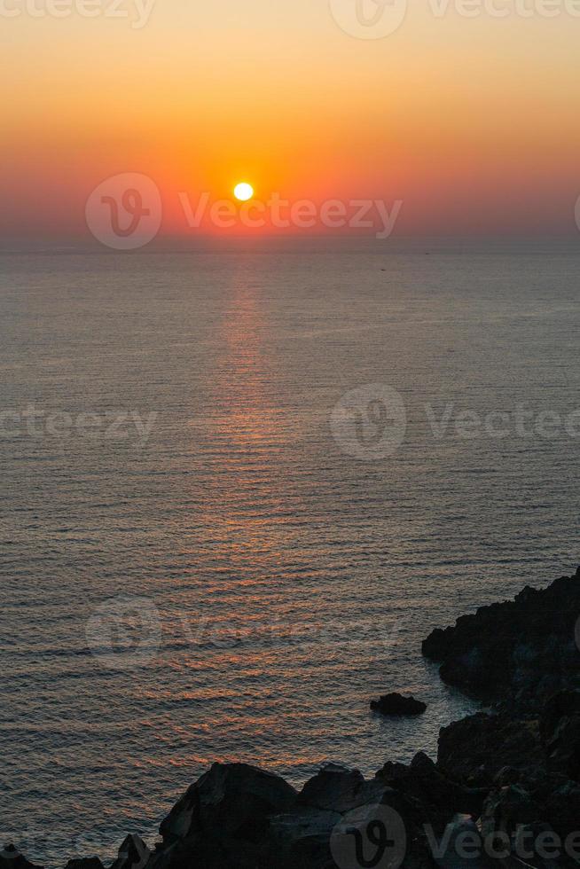 Landscapes of the Island of Santorini photo