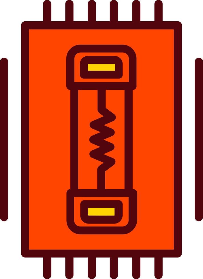 Fuse Box Vector Icon