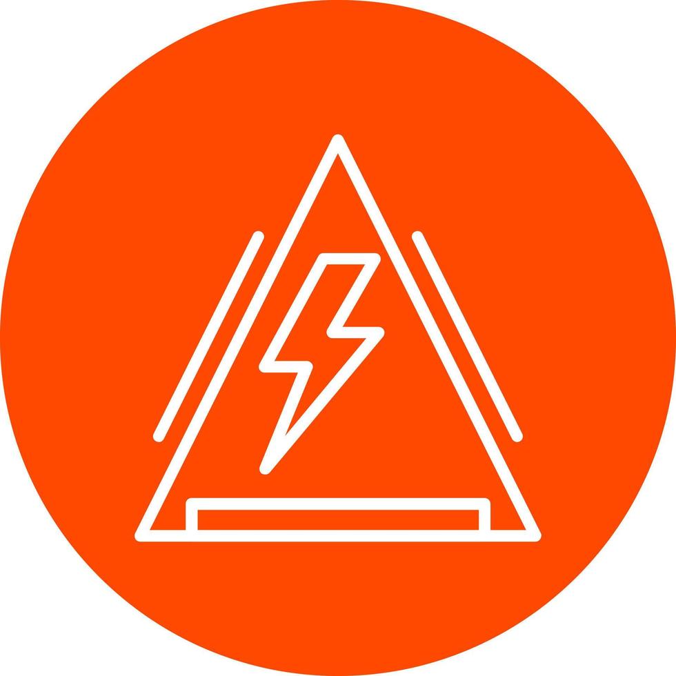 High Voltage Vector Icon
