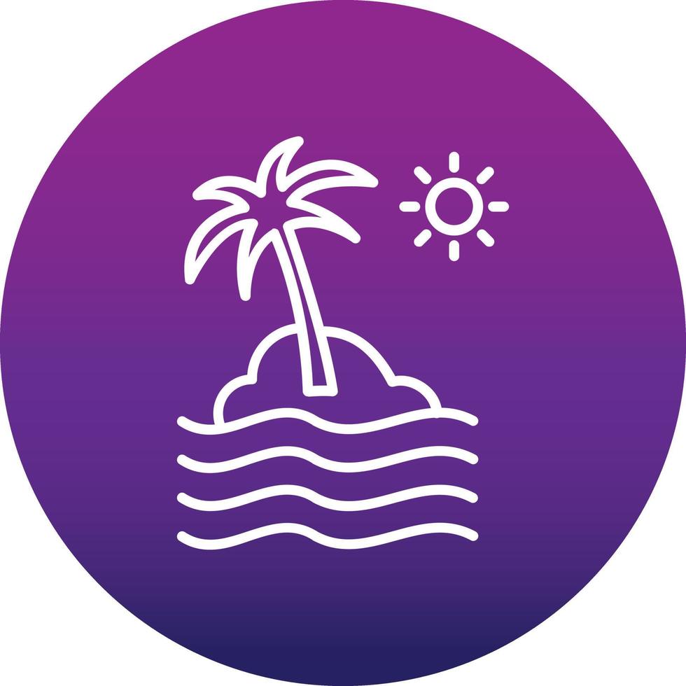 Beach Vector Icon