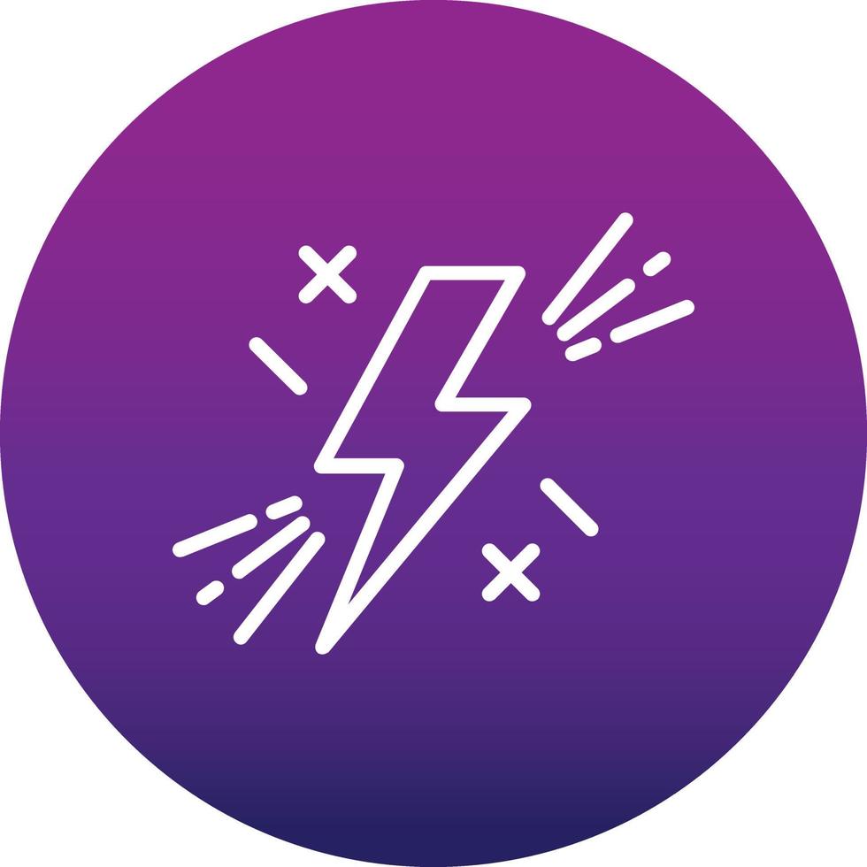 Lightning Vector Icon