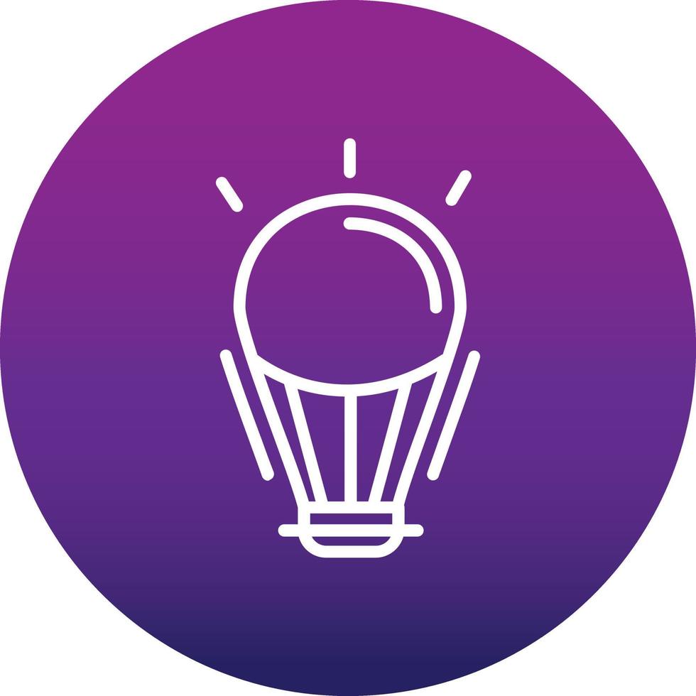 Led Lamp Vector Icon