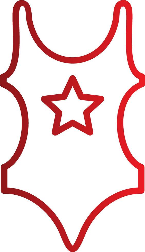 Swim Suit Vector Icon