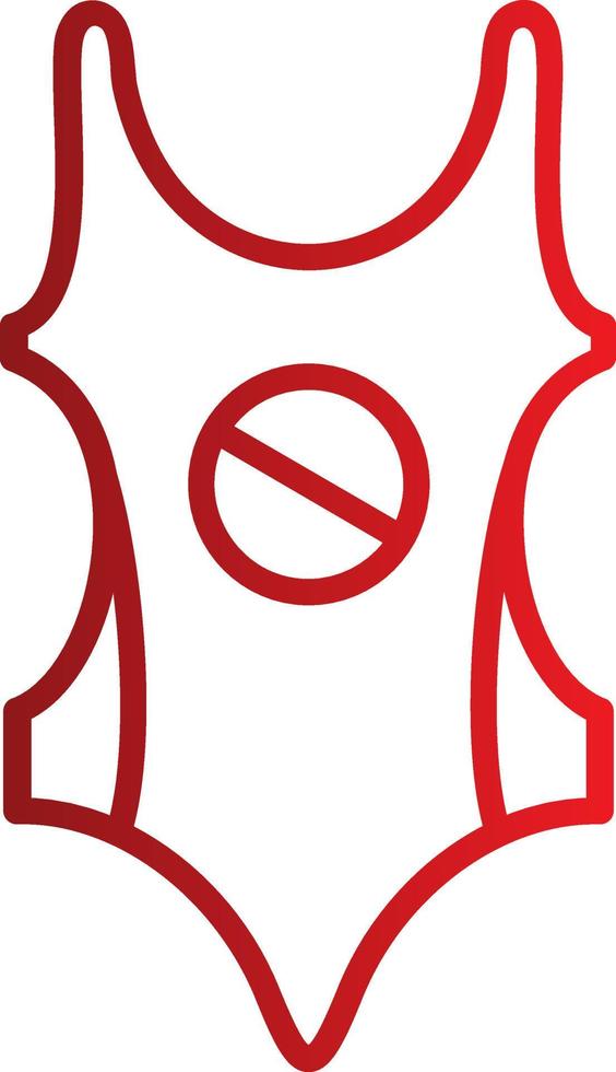 Swim Suit Vector Icon