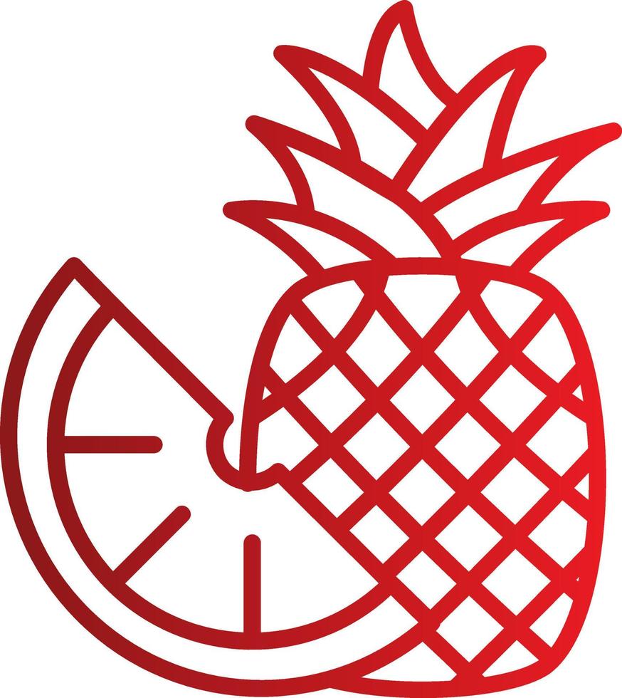 Pine Apple Vector Icon