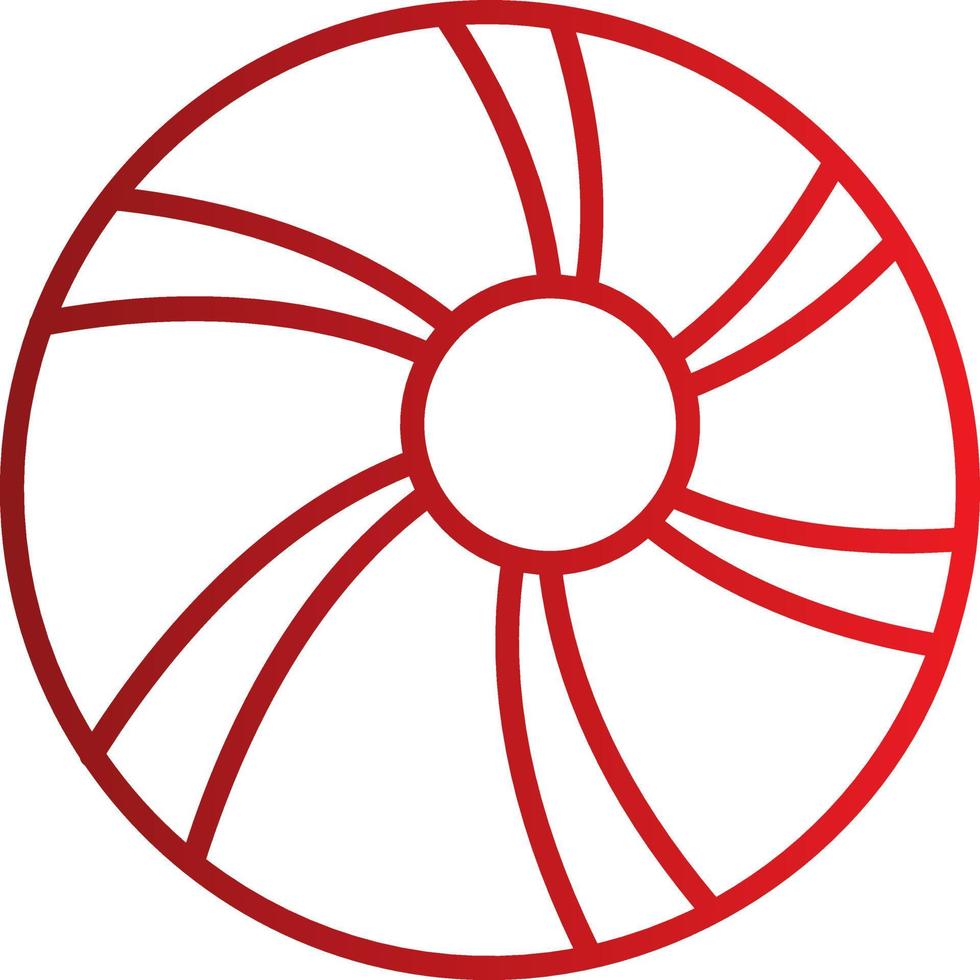 Beach Ball Vector Icon