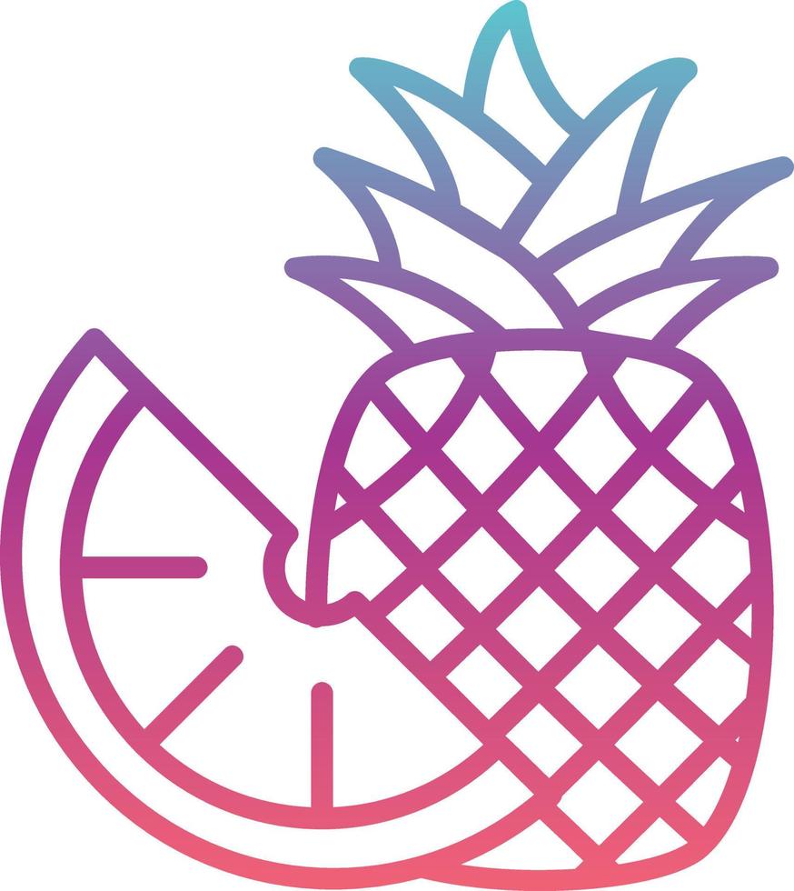Pine Apple Vector Icon