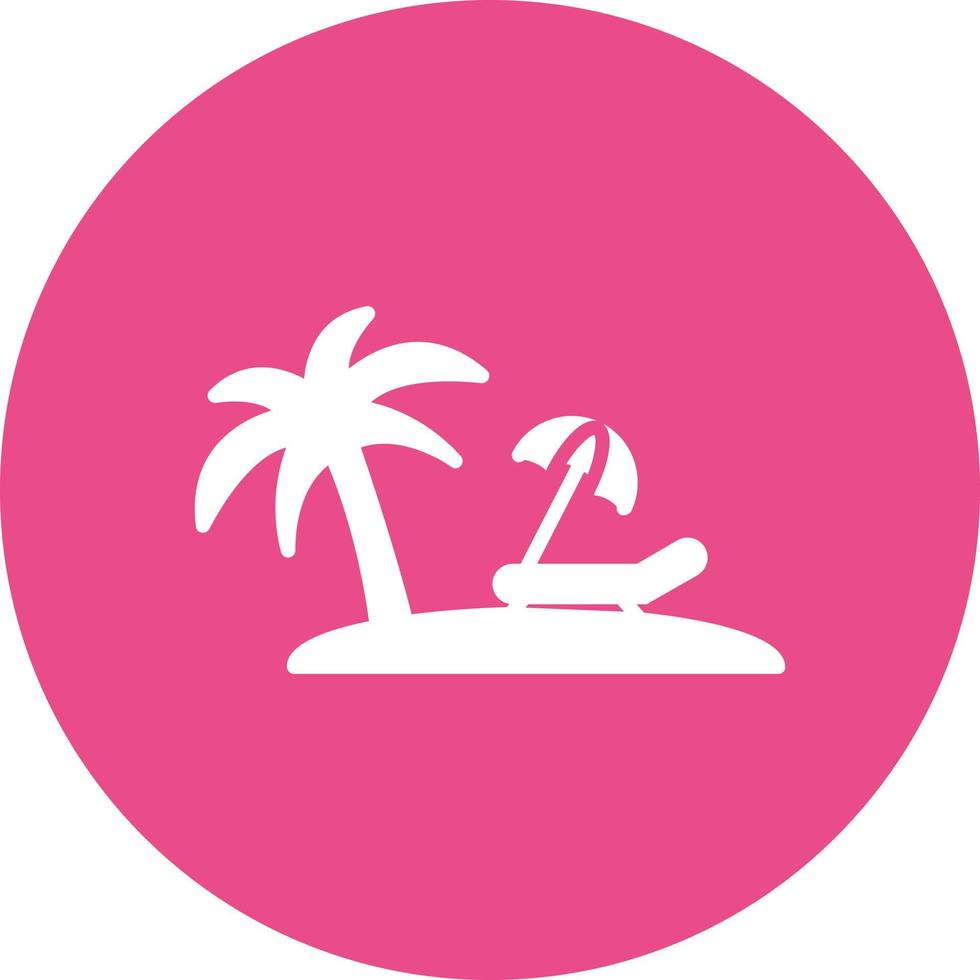Beach Vector Icon