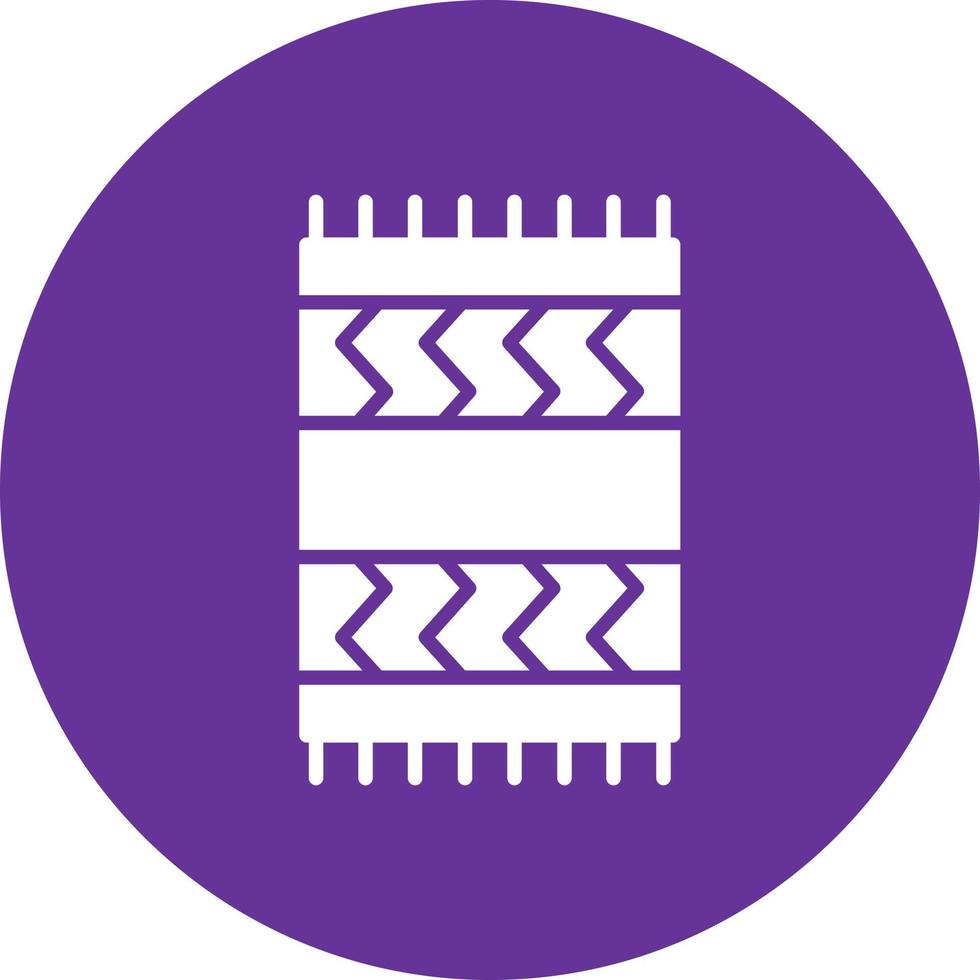 Beach Towel Vector Icon