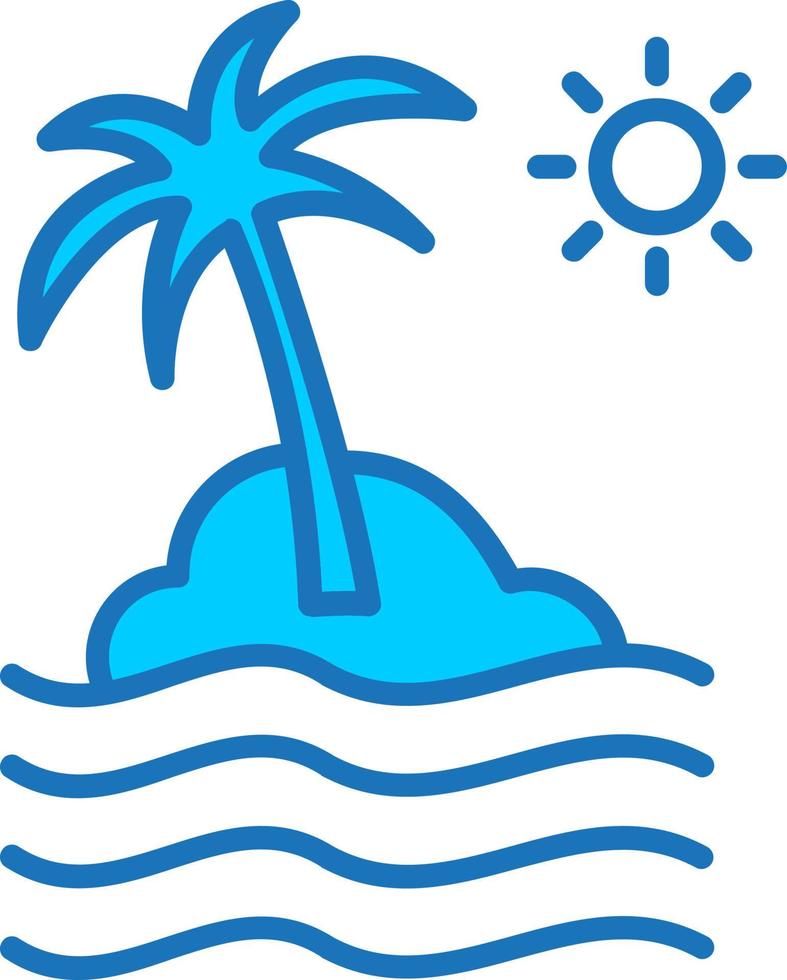 Beach Vector Icon