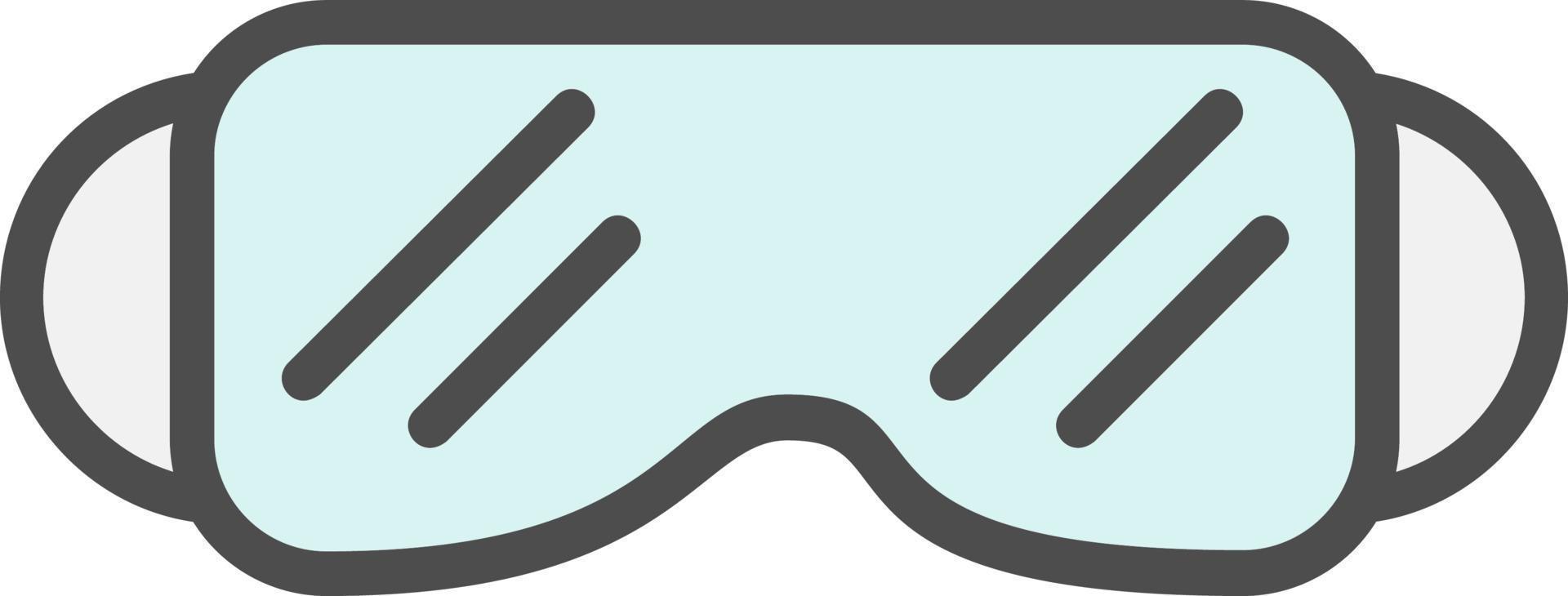 Safety Glasses Vector Icon