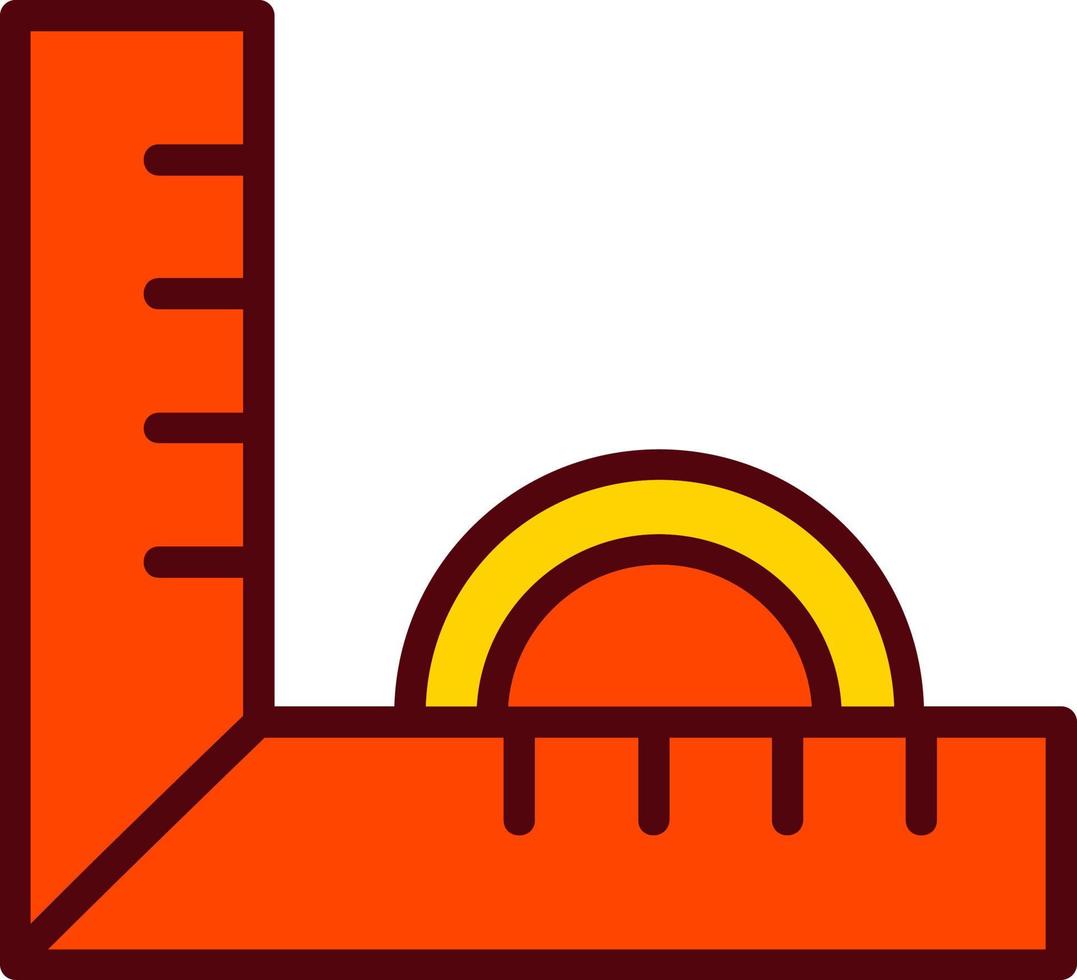 Ruler Vector Icon