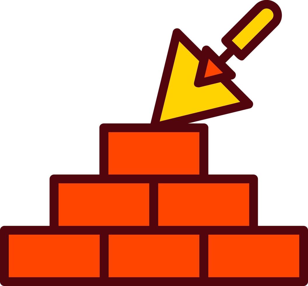 Brickwork Vector Icon