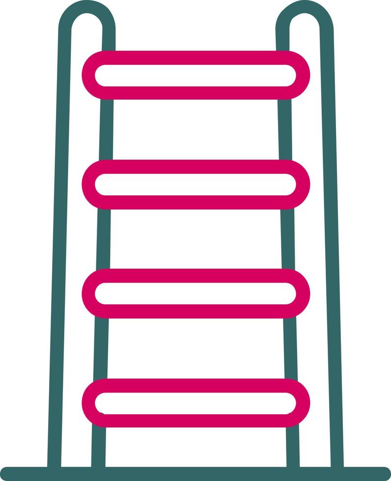 Step Ladder Vector Icon