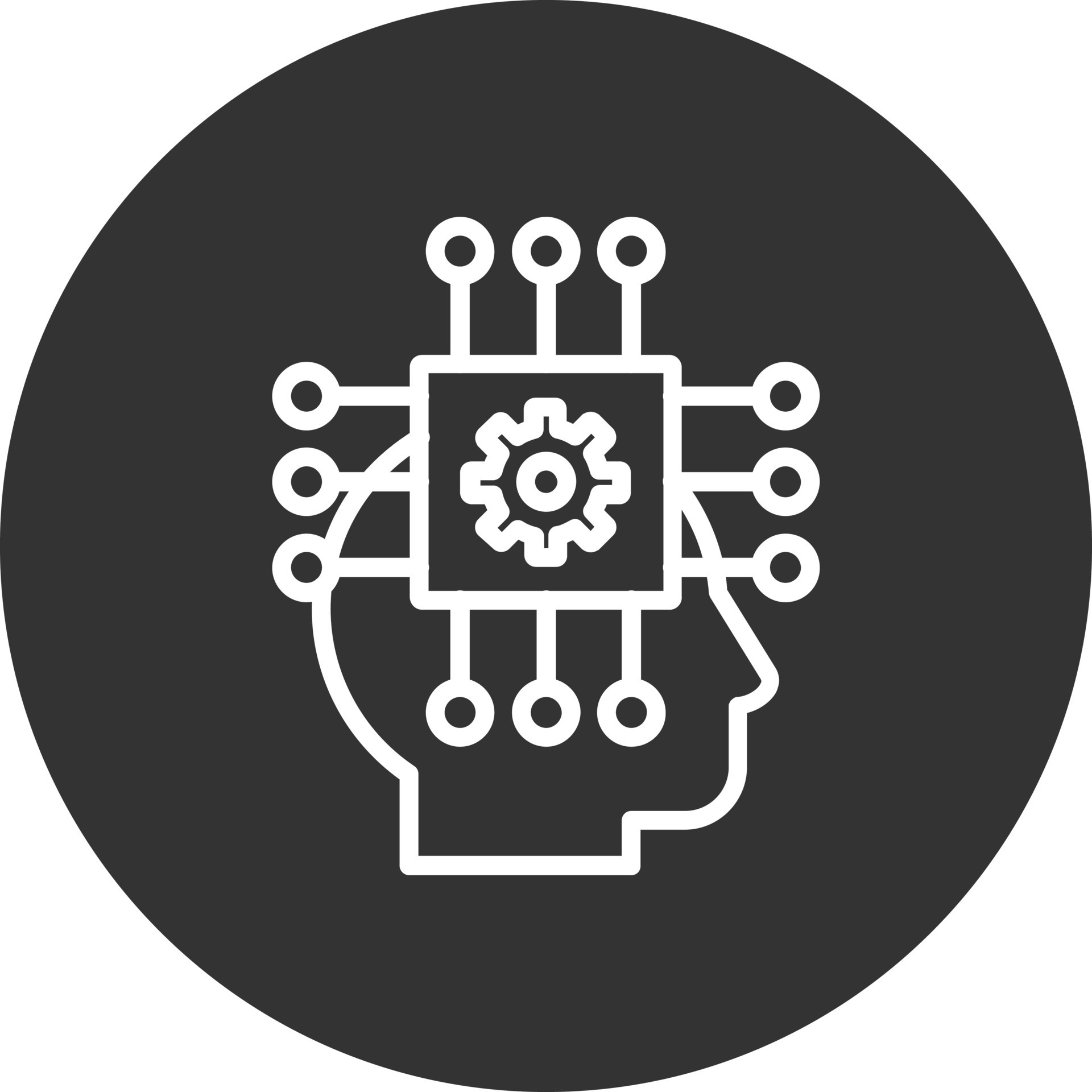 Artificial Intelligence Vector Icon 15559755 Vector Art at Vecteezy