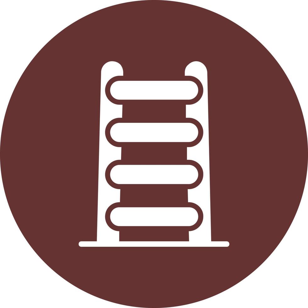Step Ladder Vector Icon