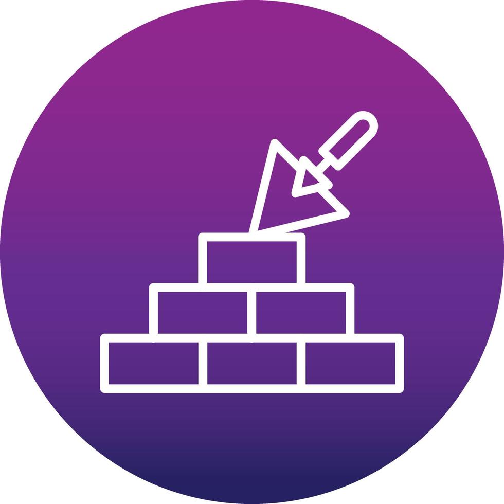 Brickwork Vector Icon