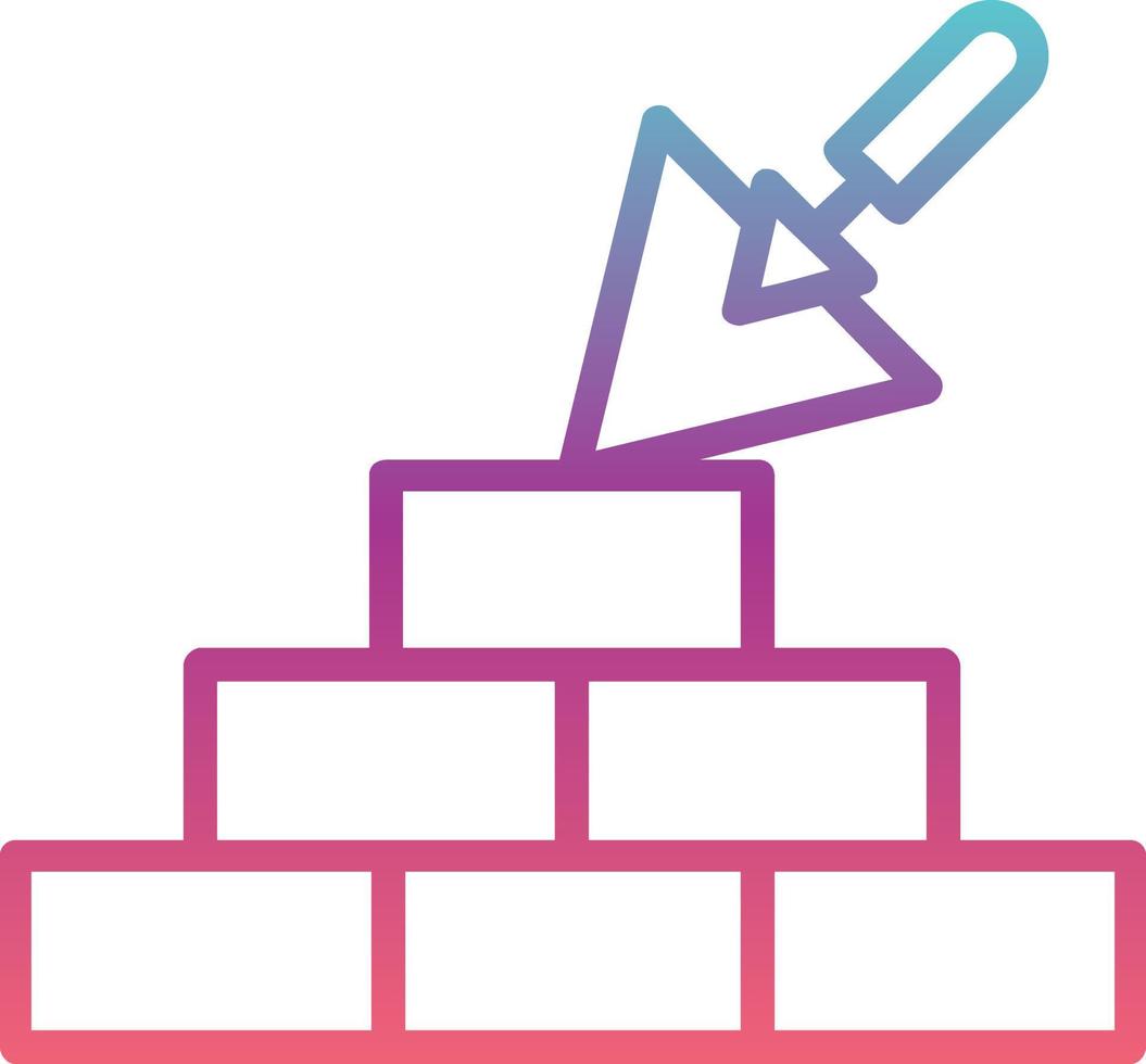 Brickwork Vector Icon