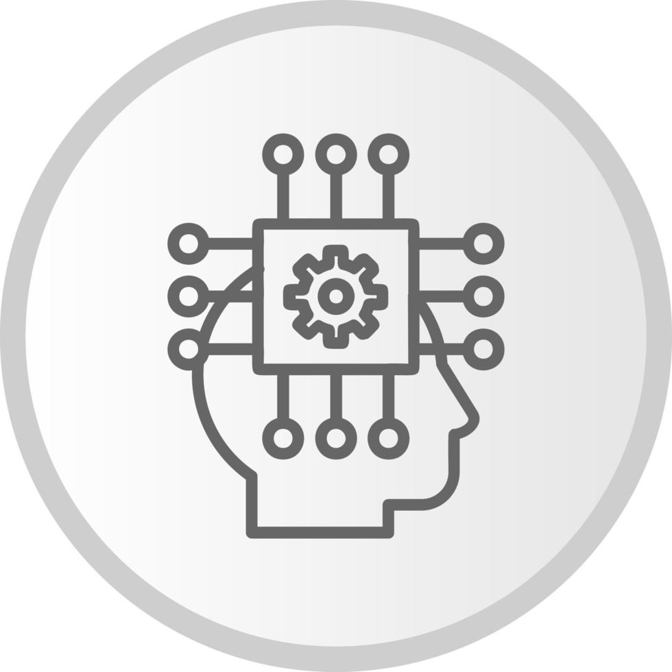 Artificial Intelligence Vector Icon