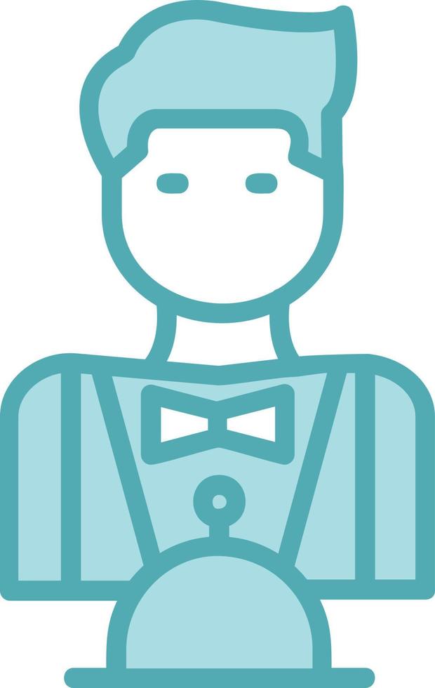 Waiter Vector Icon