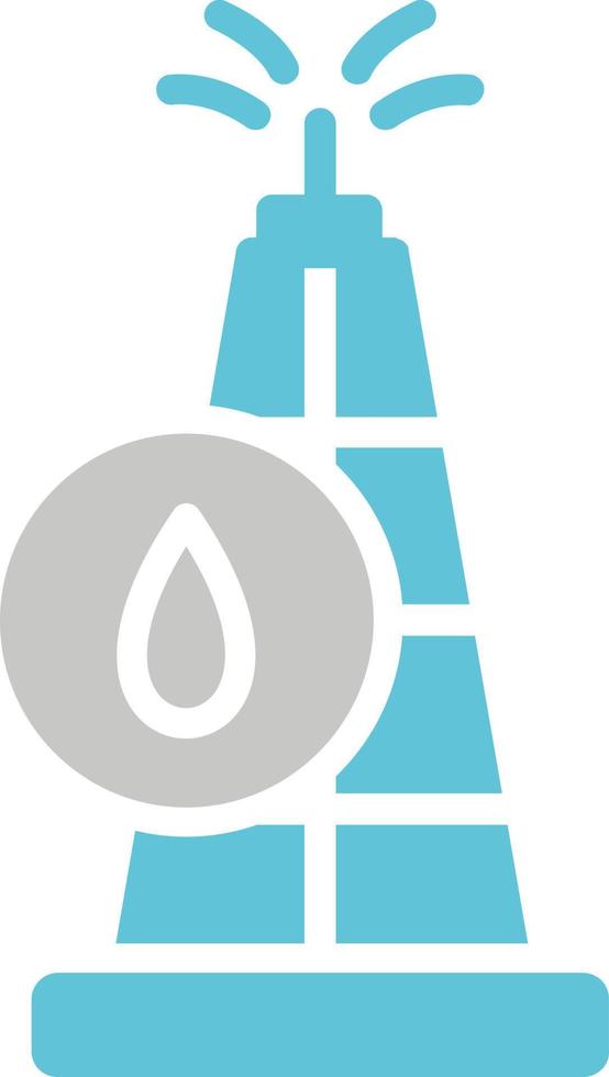 Drilling Rig Vector Icon