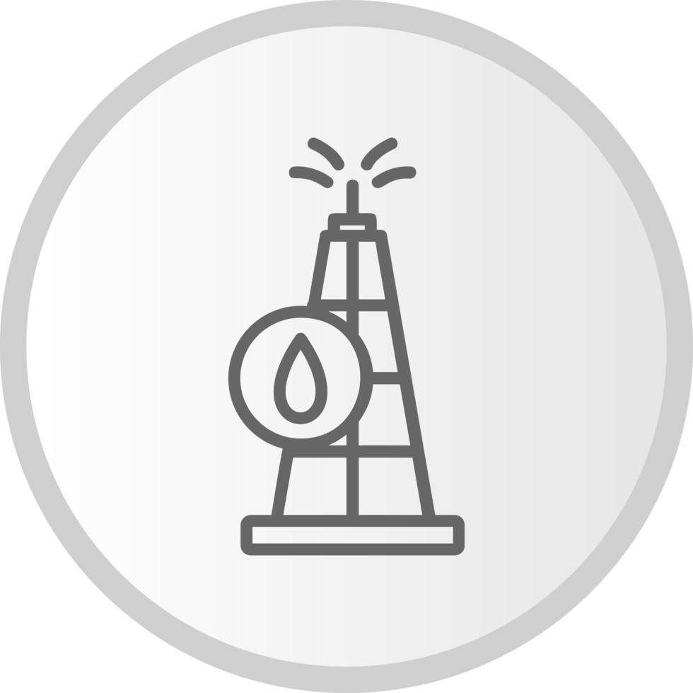 Drilling Rig Vector Icon
