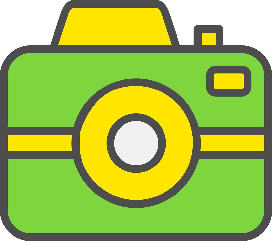 Photo Camera Vector Icon