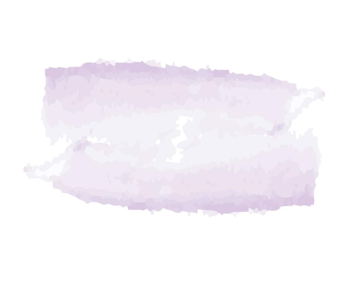 Watercolor background the purple color vector