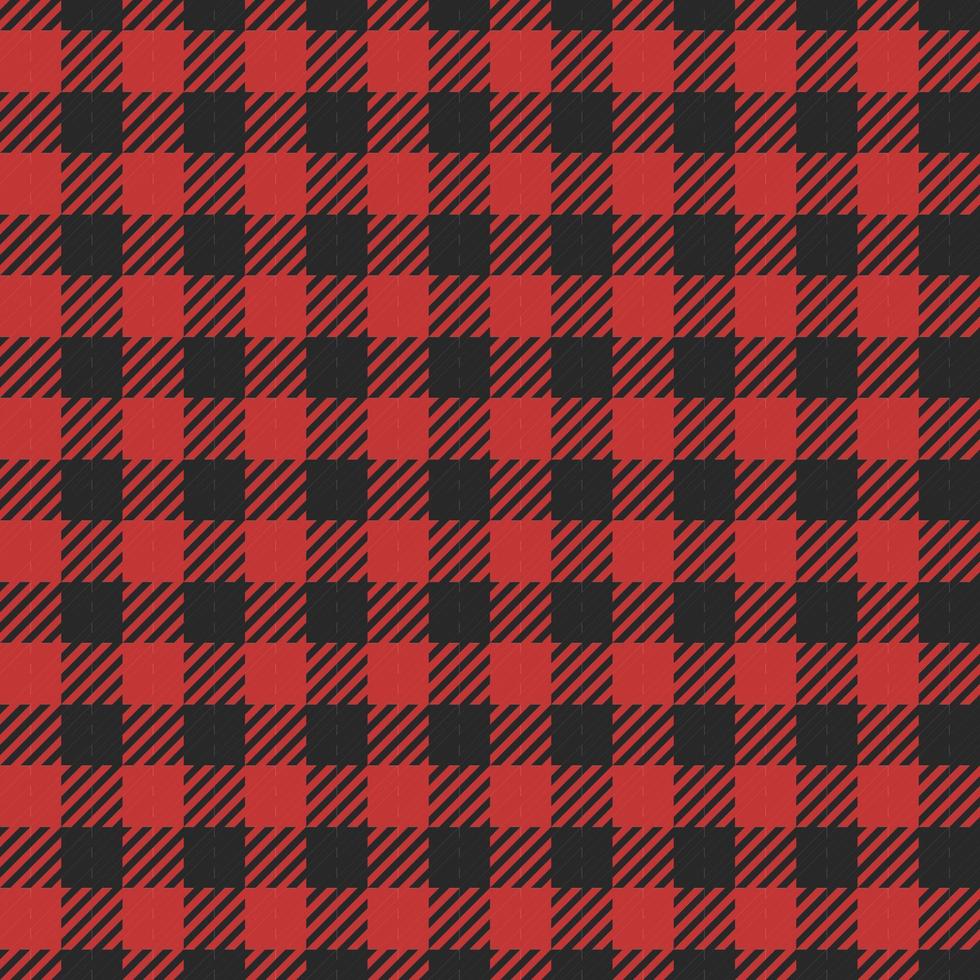 Buffalo check pattern, Xmas plaid pattern vector