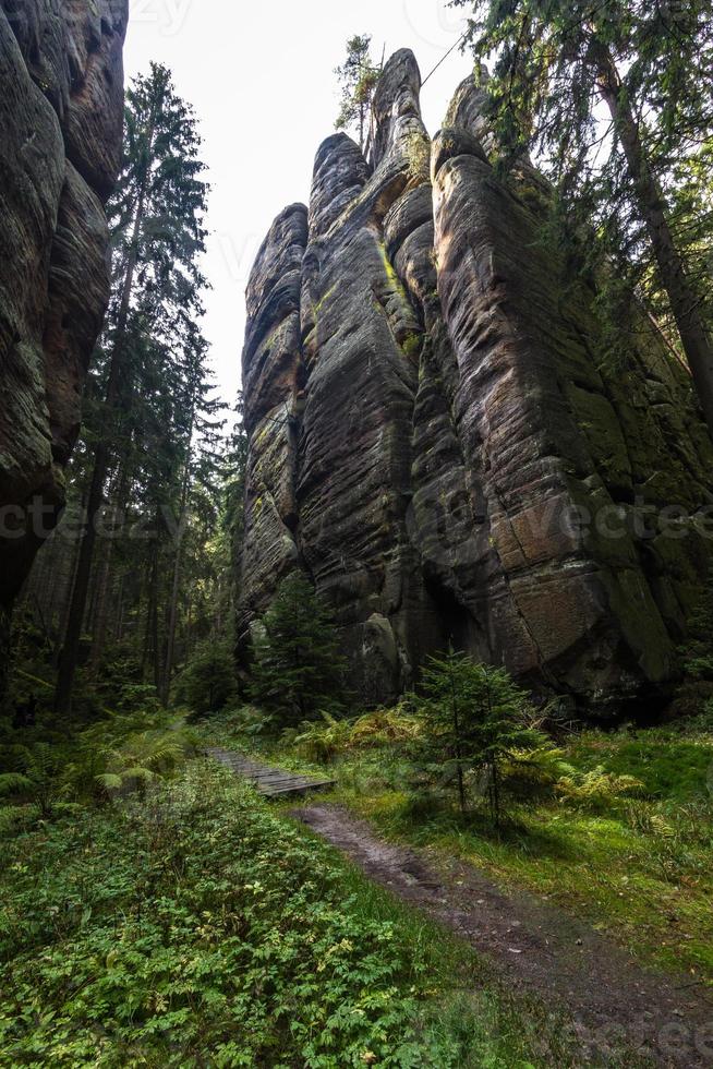 paisajes otoñales de adrspach foto