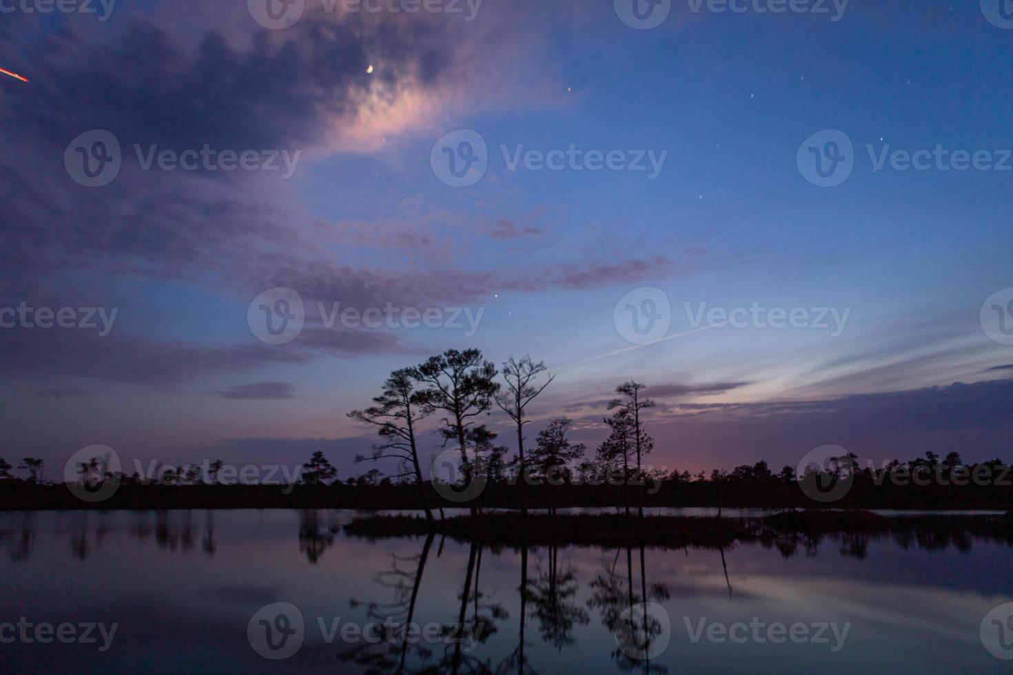 paisajes nocturnos al aire libre foto