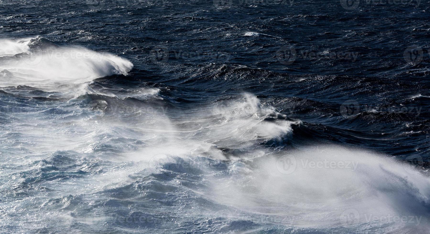 Waves and Splashes in the Mediterranean Sea photo