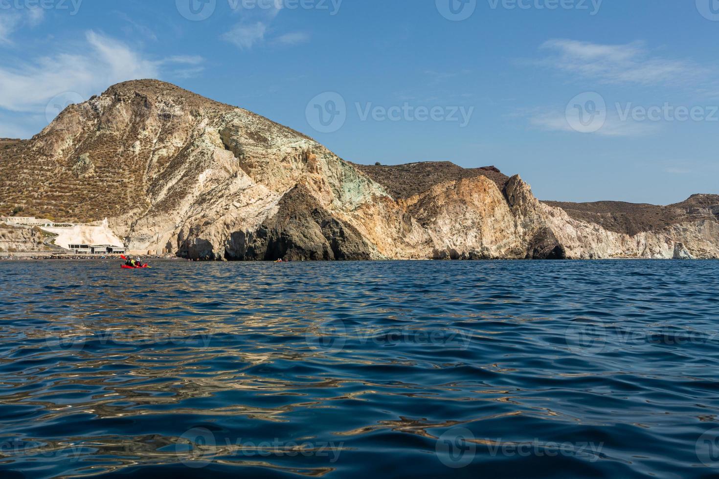 Landscapes of the Island of Santorini photo