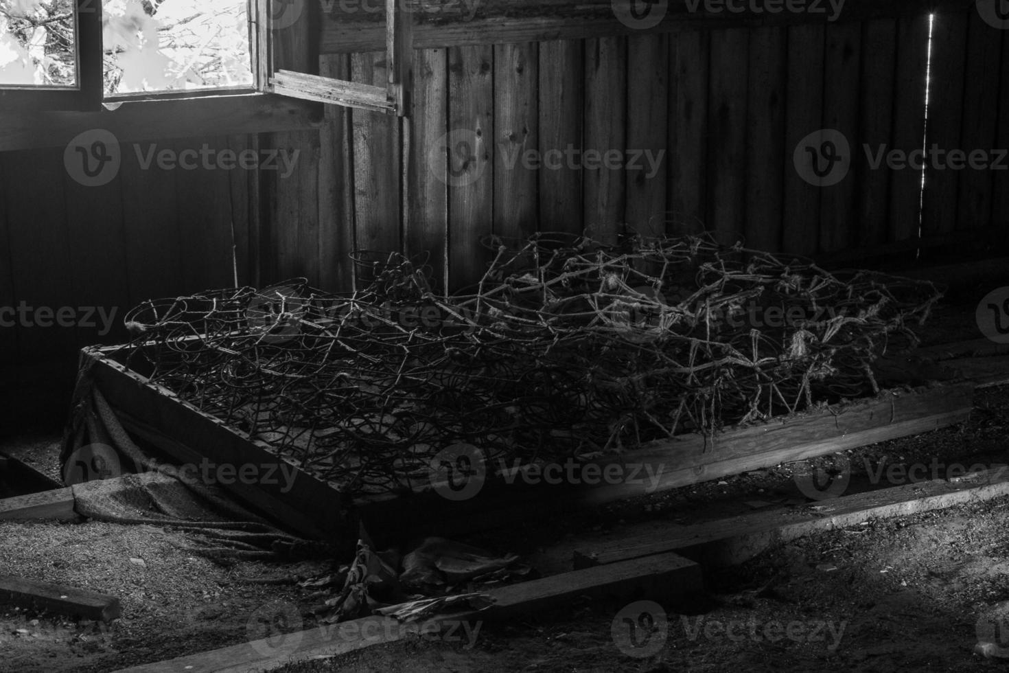 Interior of an Abandoned House photo