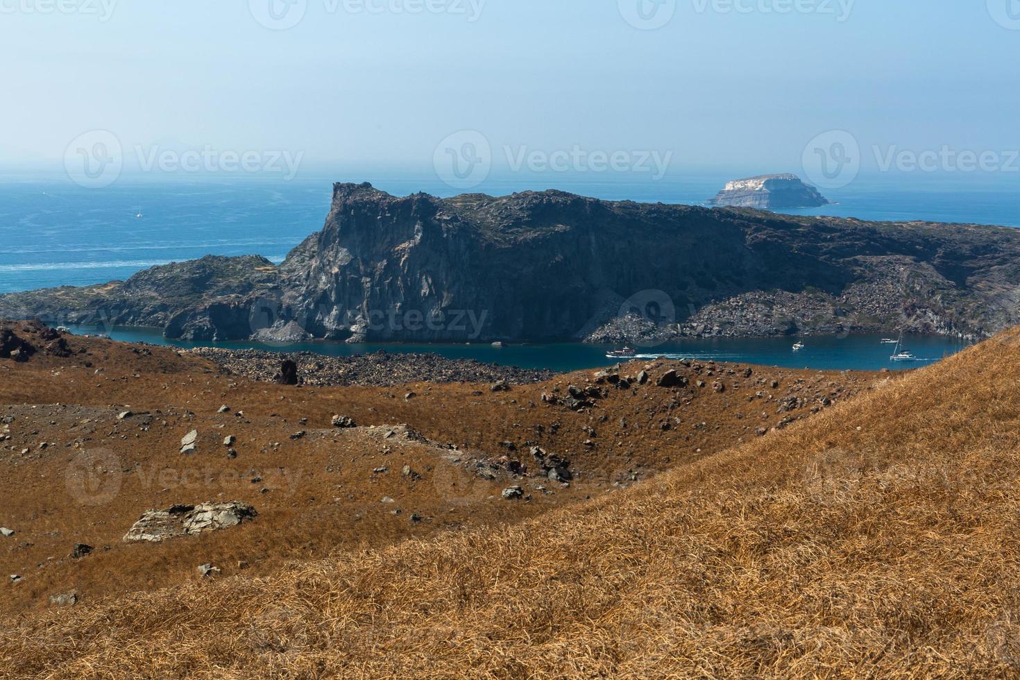 Landscapes of the Island of Santorini photo