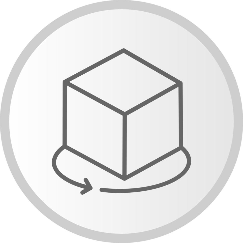 3d Cube Vector Icon