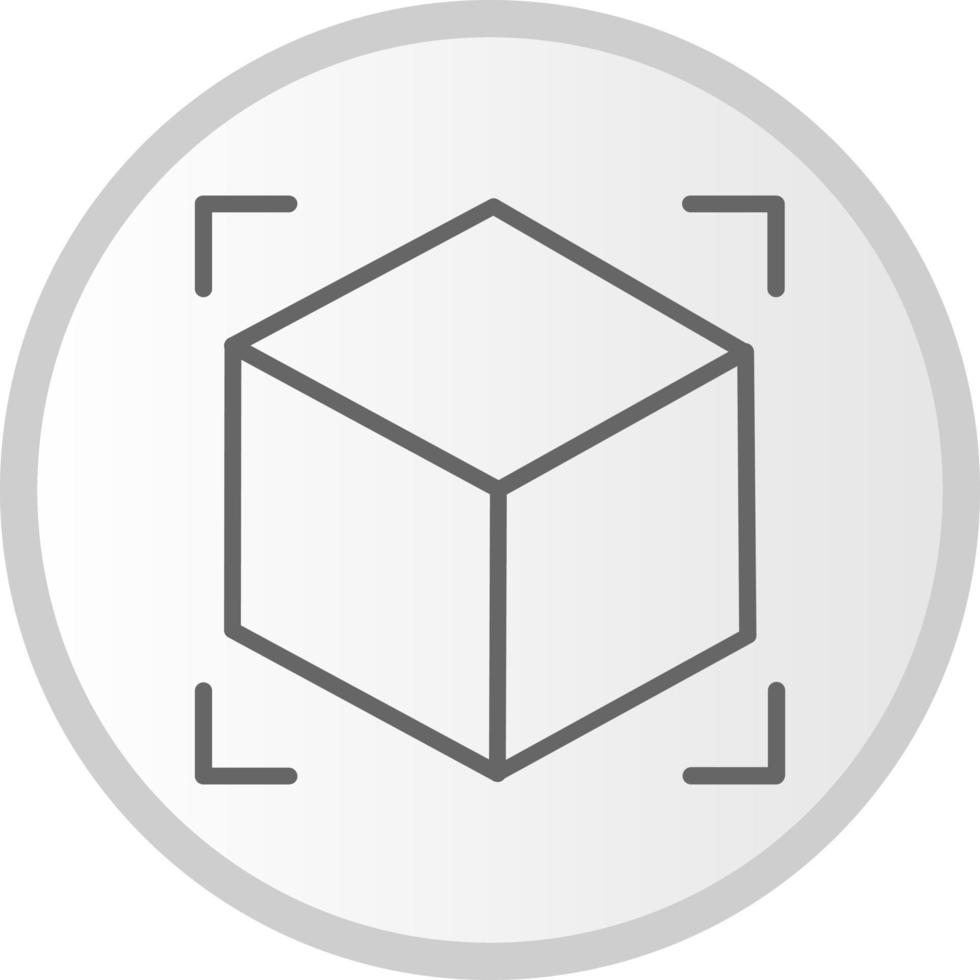 Cube Vector Icon