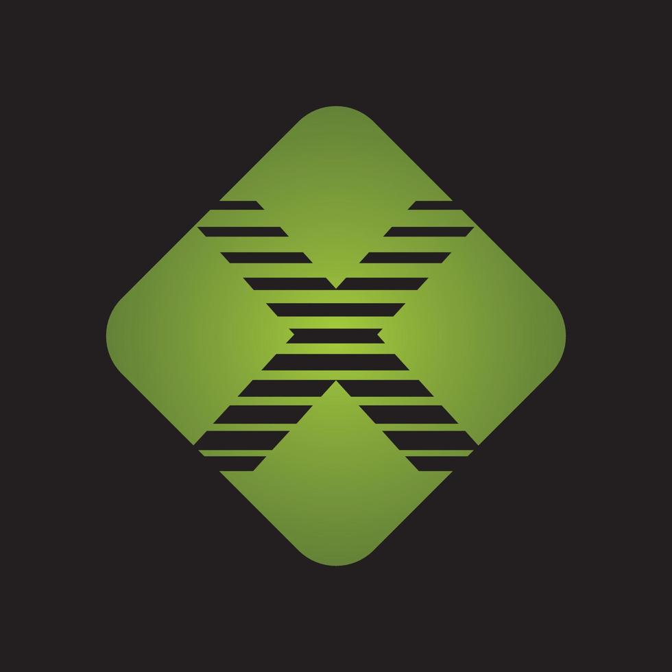 Letter X logo icon design template elements vector