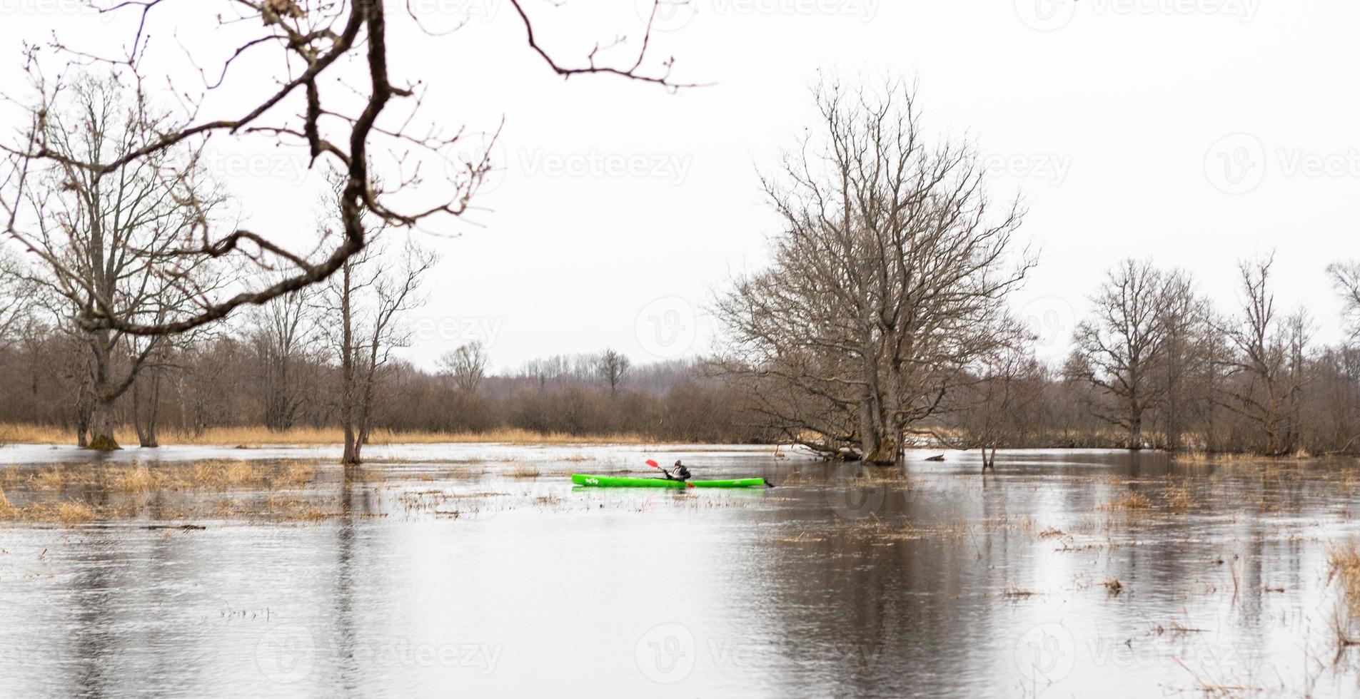 Soomaa National Park in Flooding photo