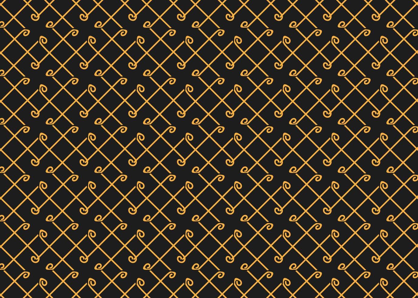 fondo de banner de patrón amarillo negro vector