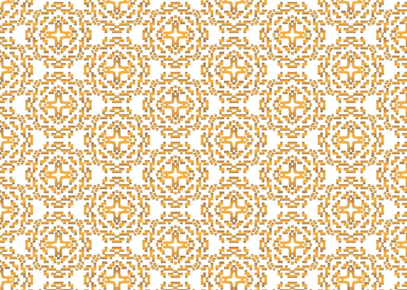 Gold Decorative Ornament Pattern Background vector