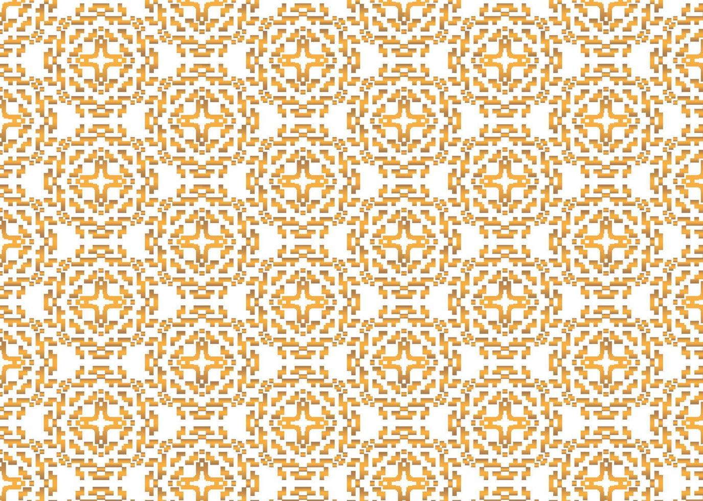 Gold Decorative Ornament Pattern Background vector