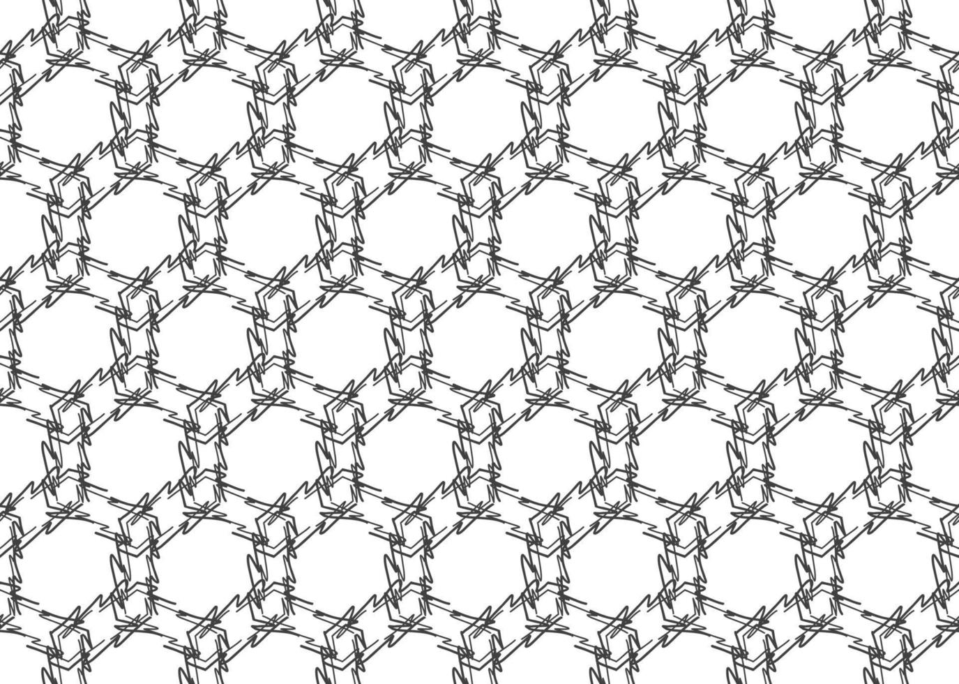 Decorative Black White Pattern Banner Background vector